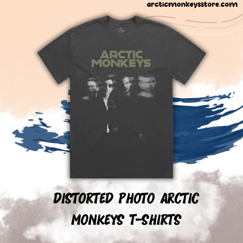 Distorted Photo DTNK0705 Arctic Monkeys T-Shirts
